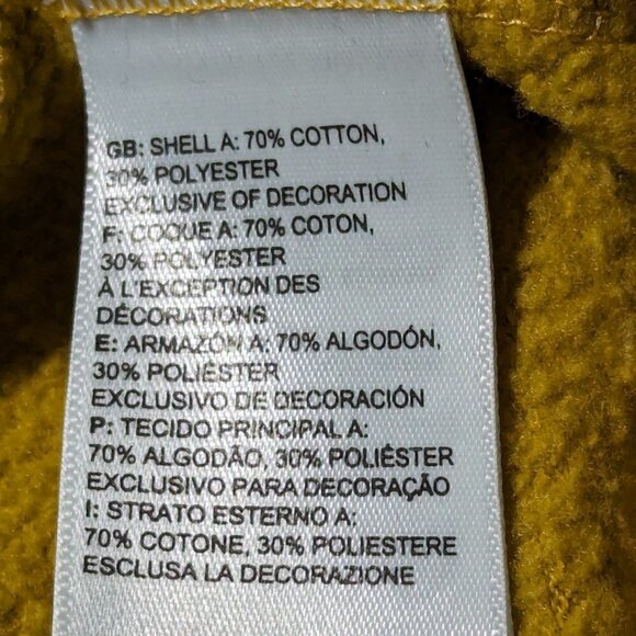 The North Face Women's Sweater Color Yellow Olive Size Large L - Picture 5 of 7